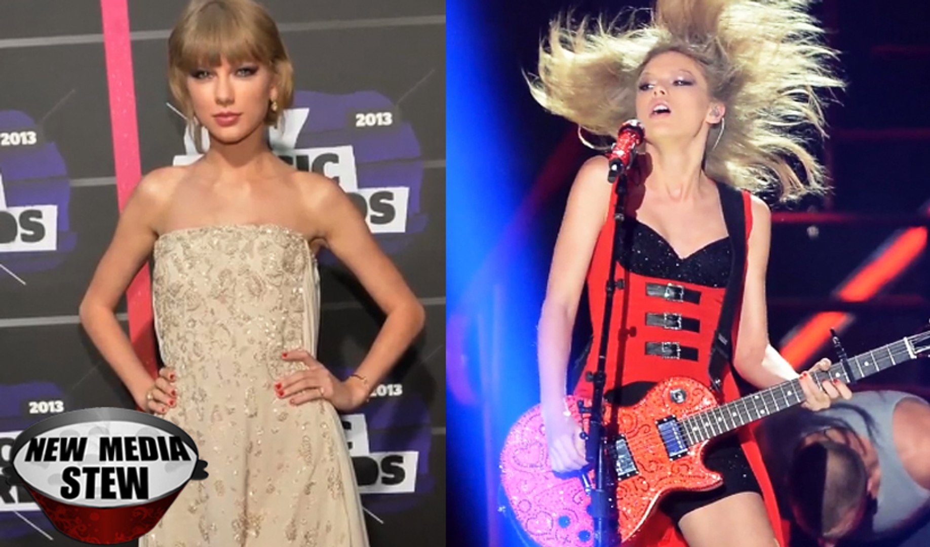 TAYLOR SWIFT Goes from Angelic to Sexy at CMT Awards