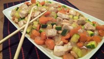 Pollo con almendras - Recetas de comida china
