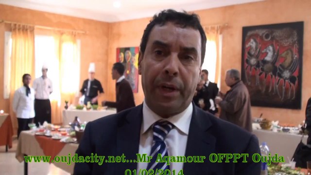 السيد أقمور في حديث لوجدة سيتي حول اليوم التحسيسي بفوائد البيض بمركز عمر بن عمر التابع لمركز التأهيل المهنيOFPPT / Oujda