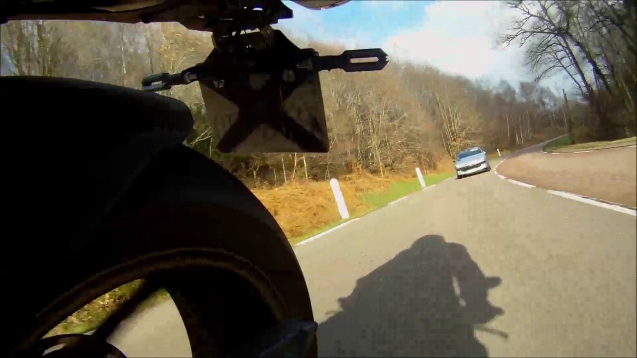 Sortie moto 02/02/14 en FZ6 S2 - Saône et loire 71