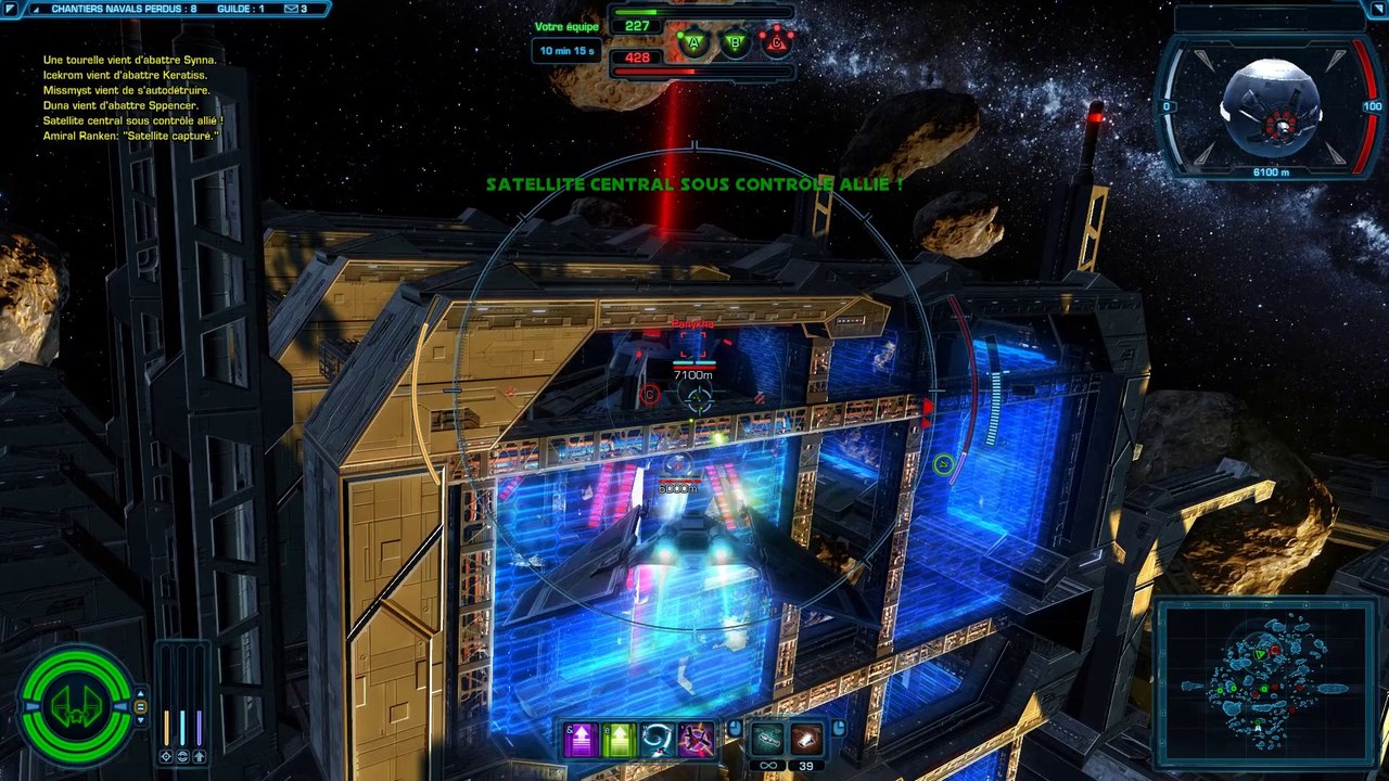 Star Wars The Old Republic - Galactic Starfighter : Empire side gameplay 01