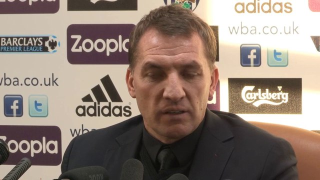 Point gained at West Brom - Rodgers