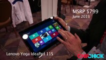Lenovo IdeaPad Yoga 11S Hands-on at CES 2013