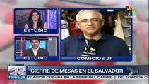 Elección salvadoreña vive el proceso de escrutinio de votos