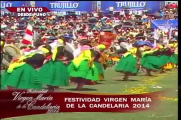 Panamericana TV realizó espectacular cobertura de la Fiesta de la Candelaria (3/13)