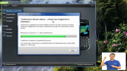 BlackBerry Telefonlarda Yedekleme Nasıl Yapılır?