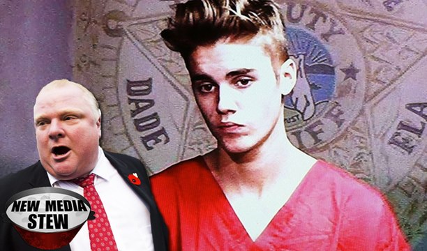 JUSTIN BIEBER Arrested: Gets Support from Crack-Smoking Mayor ROB FORD
