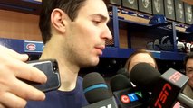 Carey Price after the Habs 2-1 victory over the Panthers