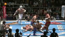 Ten-Koji (Hiroyoshi Tenzan & Satoshi Kojima) & El Desperado vs. Kota Ibushi, Manabu Nakanishi & Yuji Nagata (NJPW)