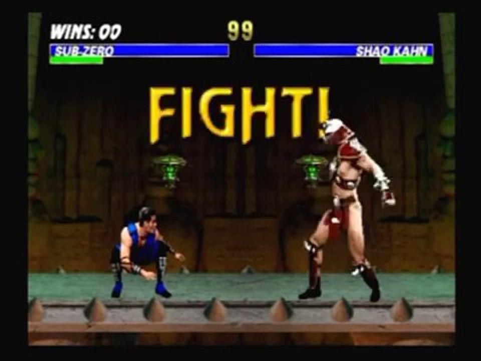 UMK3 - Sub-Zero Combo on Shao Kahn
