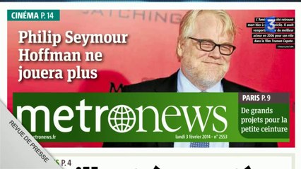 Revue de presse - Lundi 3 février 2014