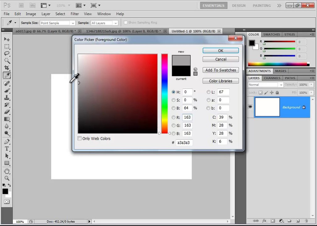 How To Crop Images Professionally In Adobe Photoshop Hindi/Urdu Video Tutorial