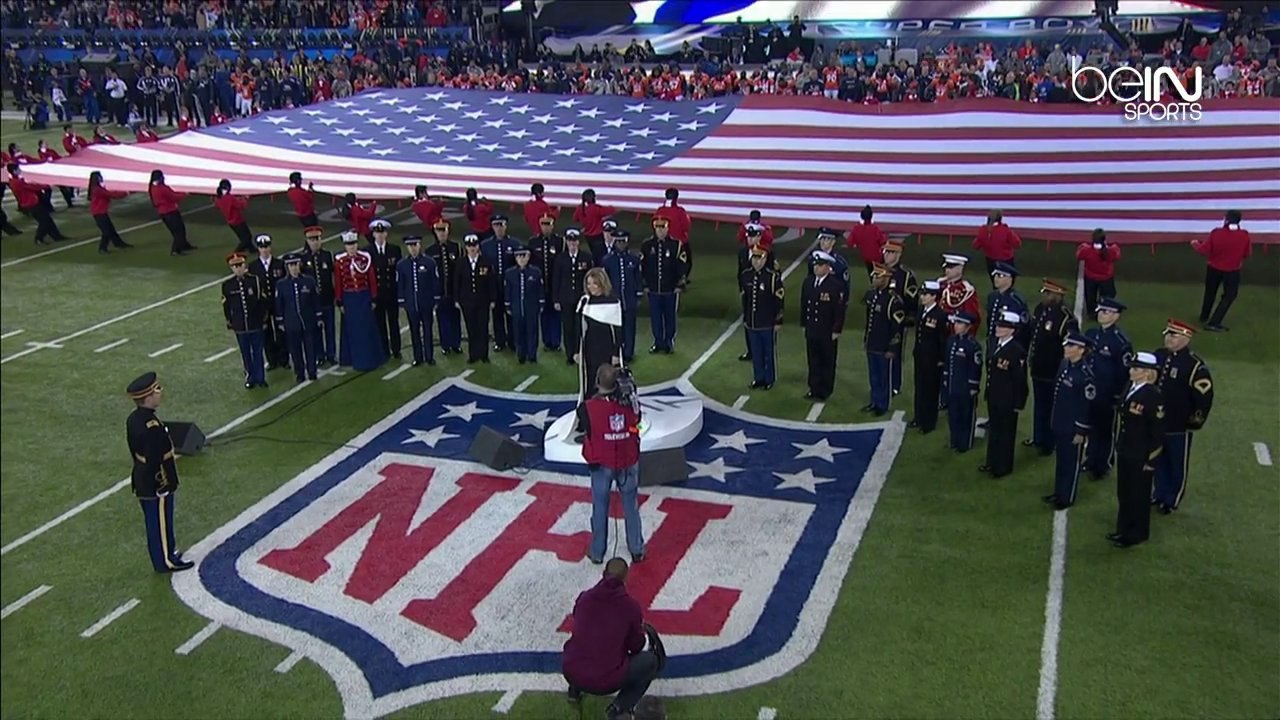 Super Bowl L'hymne américain Vidéo Dailymotion