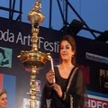 Raveena at Kala Ghoda