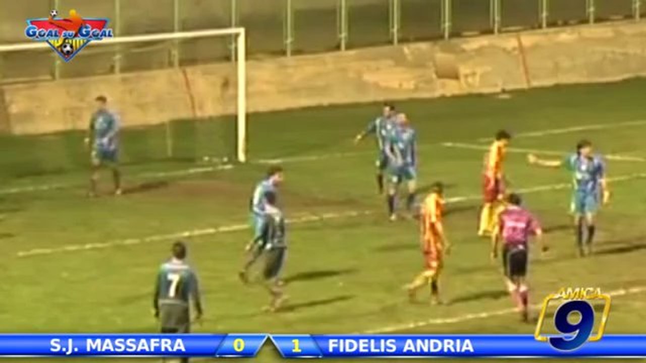 Massafra - Fidelis Andria 0-1 | Highlights and Goals Eccellenza Pugliese 2/02/2014