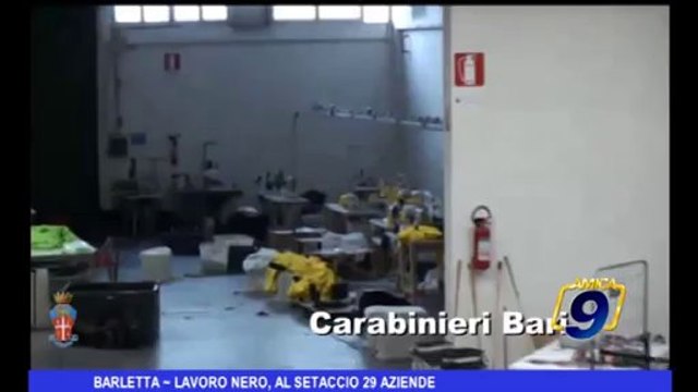 Barletta | Lavoro nero, al setaccio 29 aziende