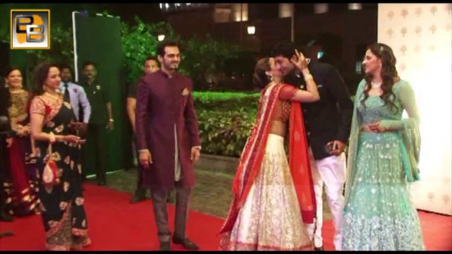 Bollywood Stars @ Ahana Deol's SANGEET CEREMONY