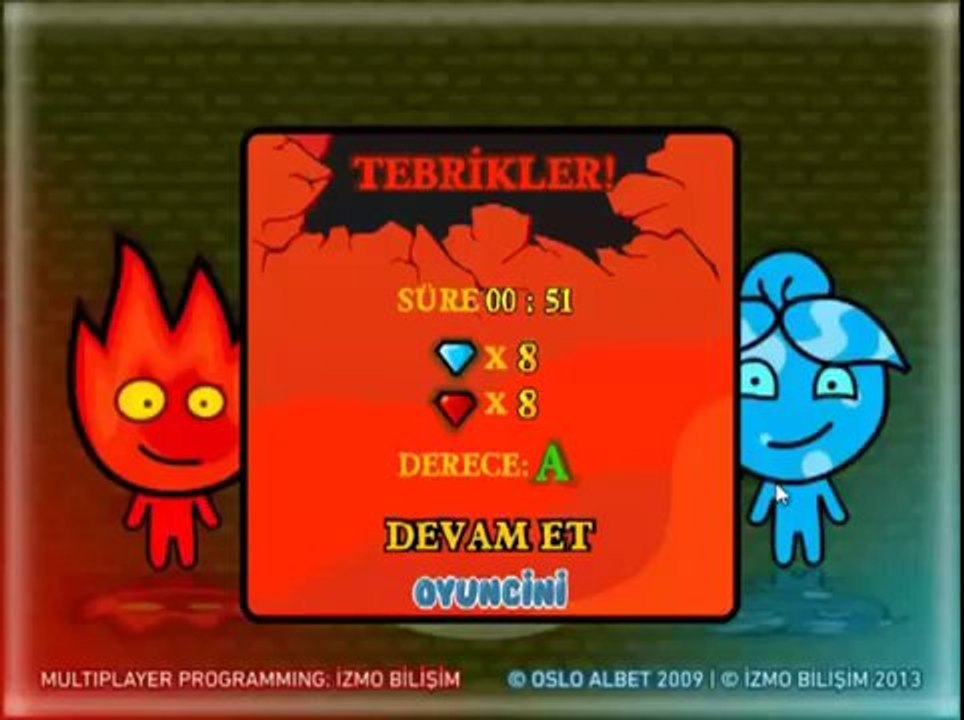 Ateş ve Su Online - Oyuncini.com