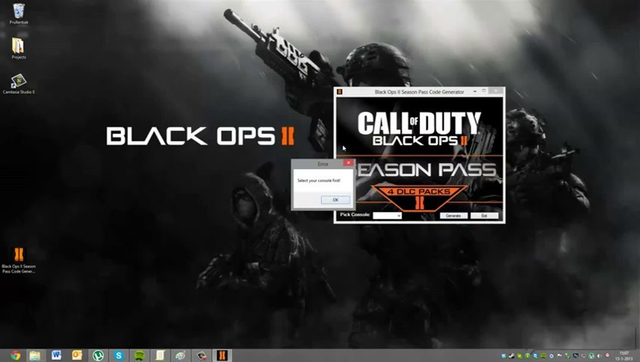 Free Working Black Ops 2 Season Pass Generator PC XBOX360 PS3