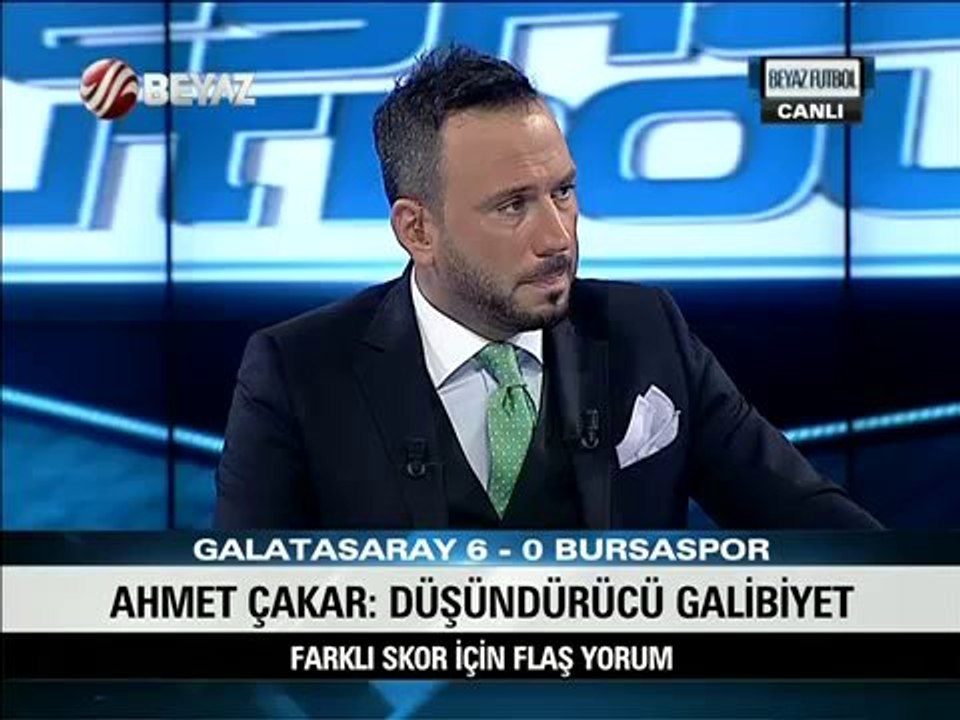 Ahmet Çakar -6-0 lık Galibiyetten Rahatsızım- Beyaz Futbol - 2 Şubat 2014