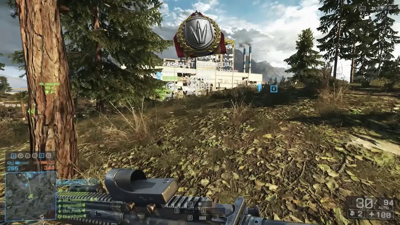 M416 Mind Games - Conquering Zavod - Battlefield 4
