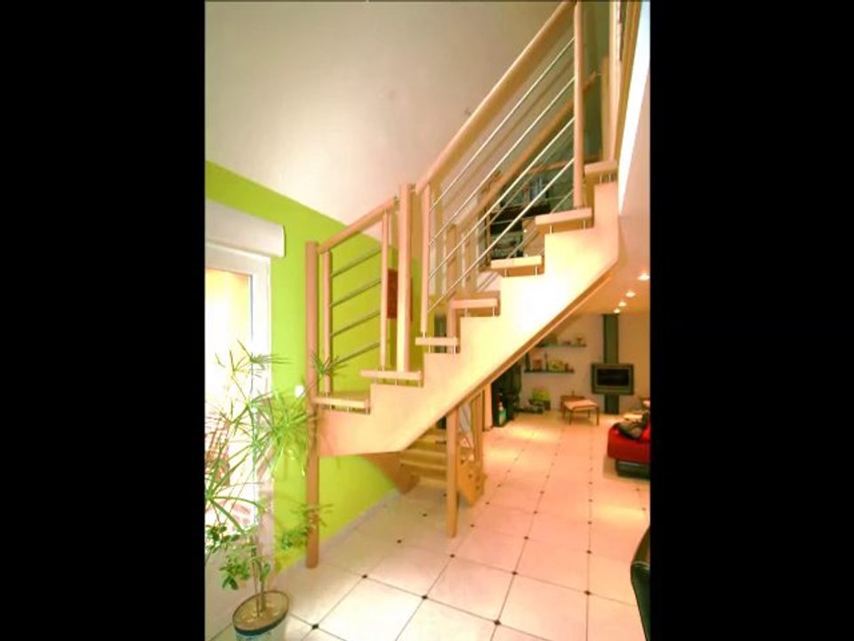 Escalier bois et métal