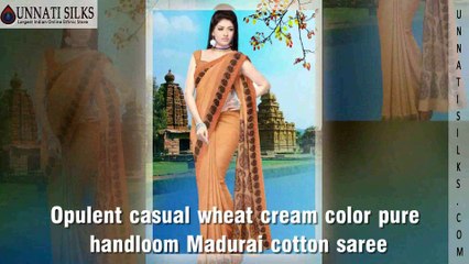 madurai cotton sarees