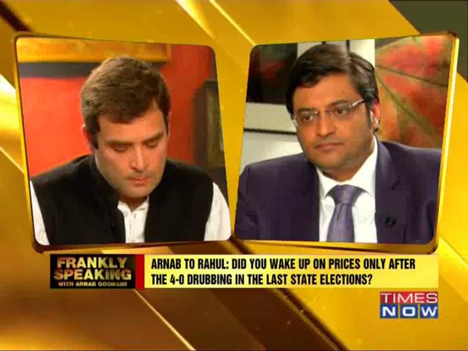 Rahul Gandhi on price rise
