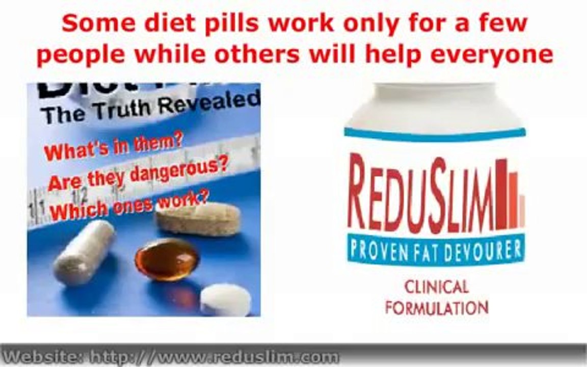 Reduslim Diet Pills That Work video Dailymotion