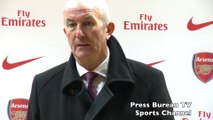 Tony Pulis reaction Arsenal vs Crystal Palace HD