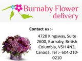 Burnaby Flower Delivery