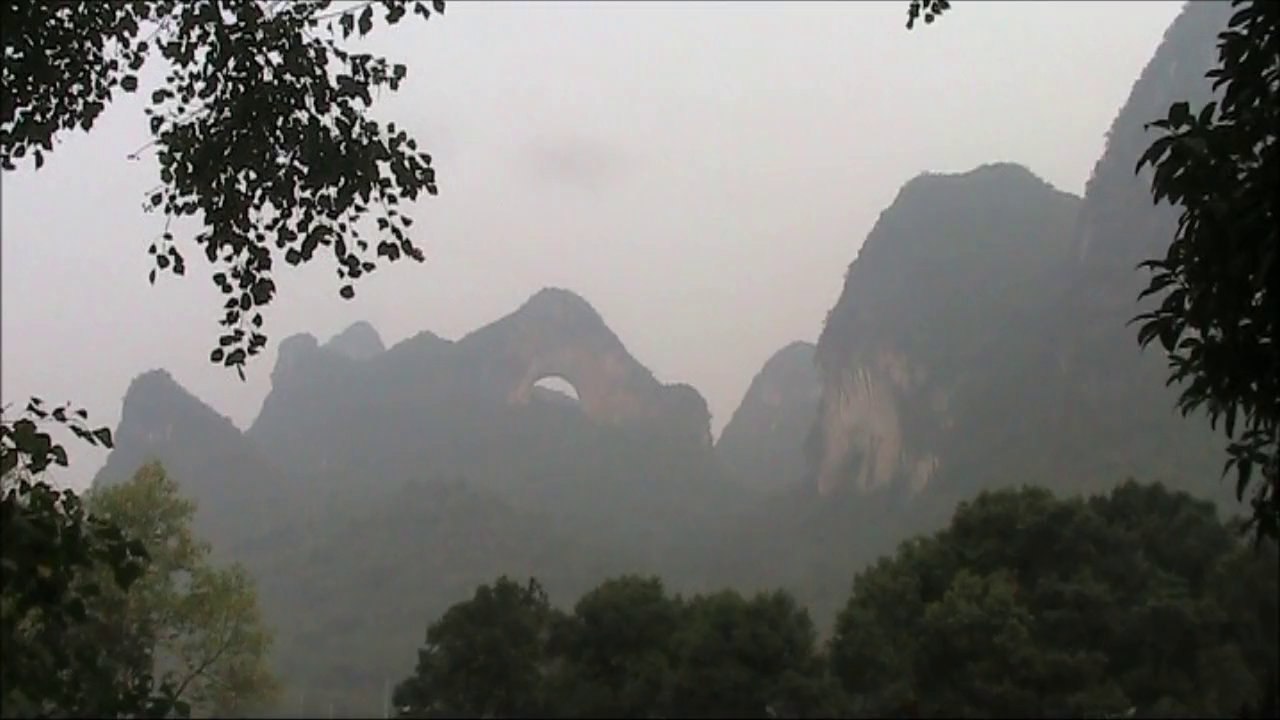 Immortal Mountain aka Moon Mountain.  Simply Enchanting.  Yang Shuo - China Tours