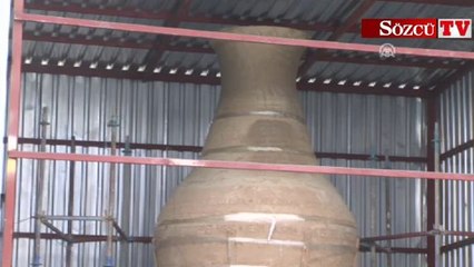 Altın Portakal'ın dev çömleği, Guinness'e hazır