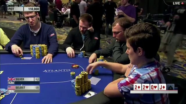 Torneo de poker en vivo de la PCA de 2014 - Evento Principal de la PCA, Día 5