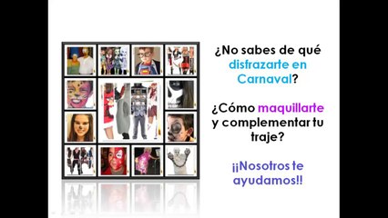 下载视频: ☆DISFRACES ORIGINALES Y MAQUILLAJE CARNAVAL☆ Caseros y baratos