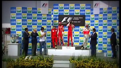 Kimi Räikkönen voittaa F1-maailmanmestaruuden 2007