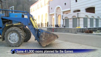 Olympics: Russia races to complete hotels