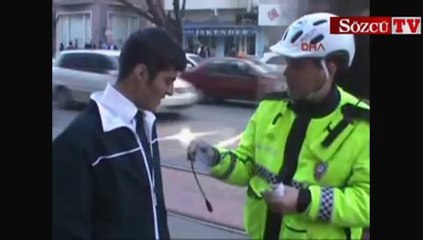 Bisikletli polis "Kırlangıçlar" iş başında