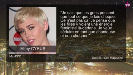 Miley Cyrus : le girl power sexy