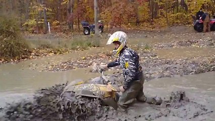 Can Am Renegade Going Crazy Deep Mudding At Mines and Meadows