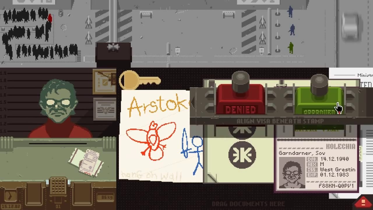 Papers, Please avec Fanta - Episode 7 - Playthr...