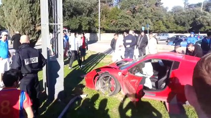 Accident de M'Baye Niang en Ferrari à Montpellier