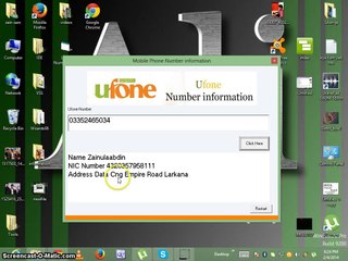 Ufone Number Hack