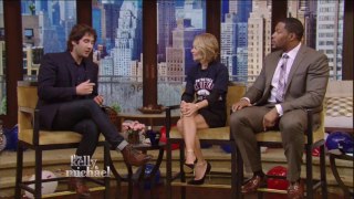 Josh Groban on Live with Kelly and Michael talking about Feedback Kitchen
