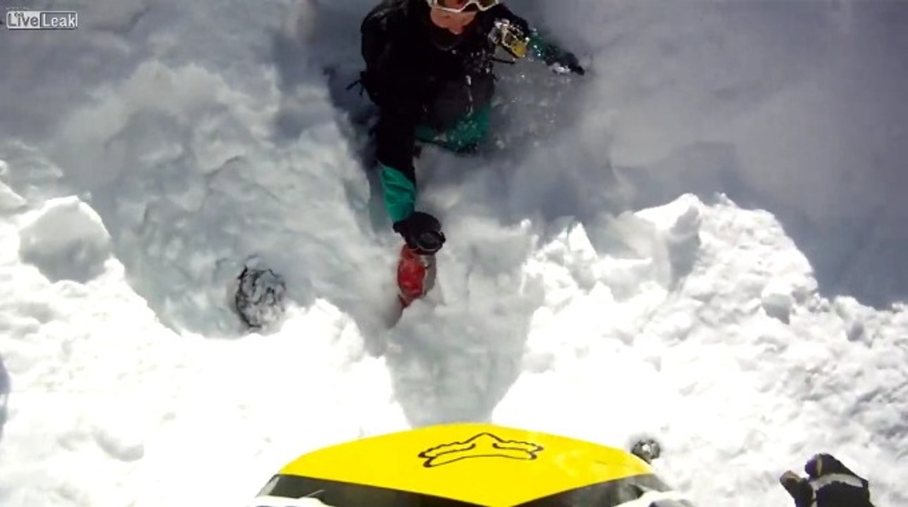 Go Pro : il filme un accident dramatique de scooter des neiges