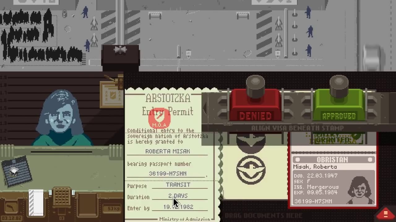 Papers, Please avec Fanta - Episode 3 - Playthr...