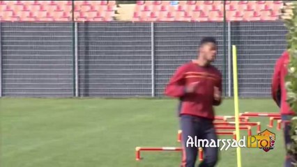 تداريب مهدي بنعطية صباح اليوم 03-2-2014