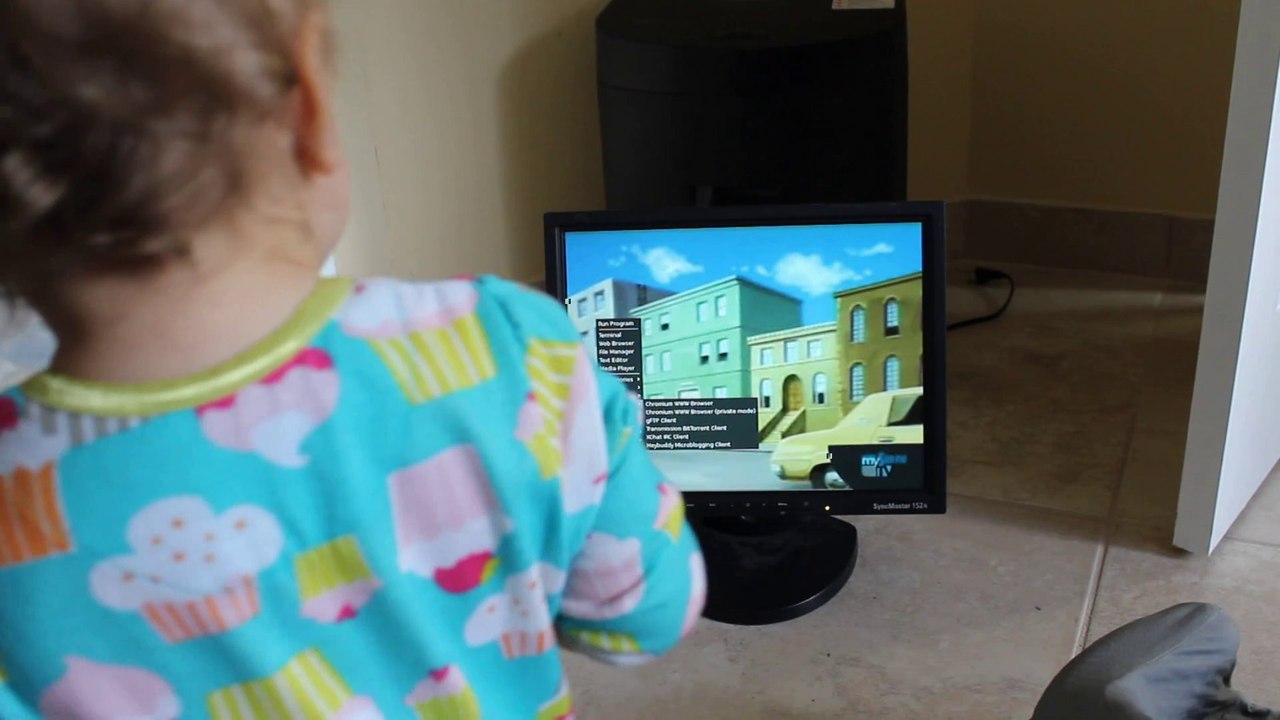 Ember Plays with Her Computer - Febuary 2014