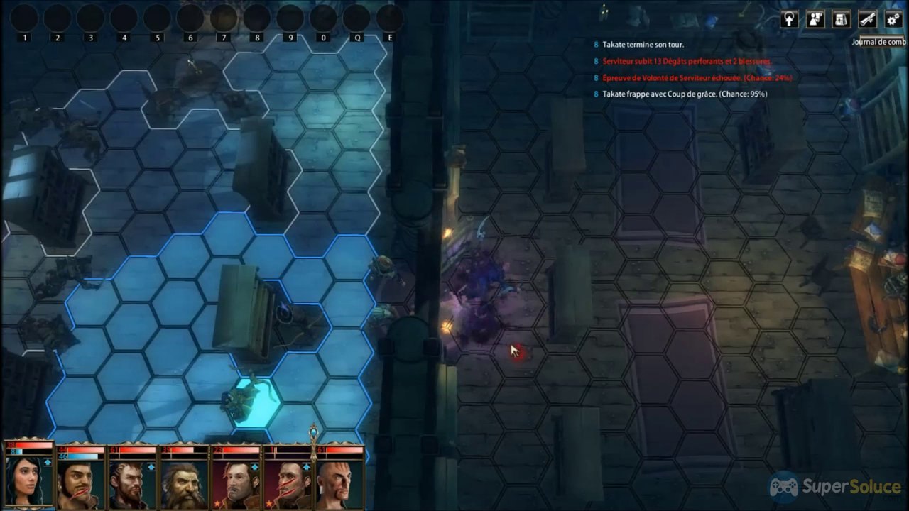 Blackguards:combat contre Lucianno