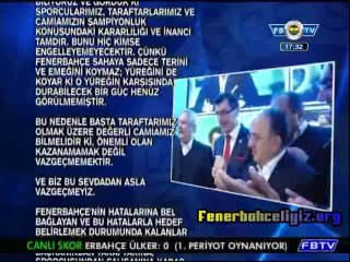 Aziz Yıldırım: Önemli olan kazanamamak değil vazgeçmemektir